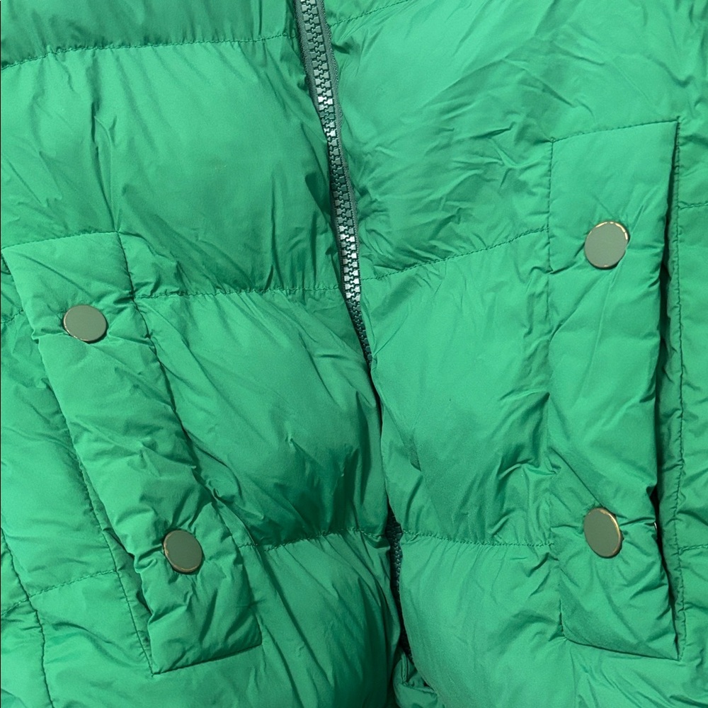 The Arrivals Turbo Puffer coat green L - Picture 8 of 12